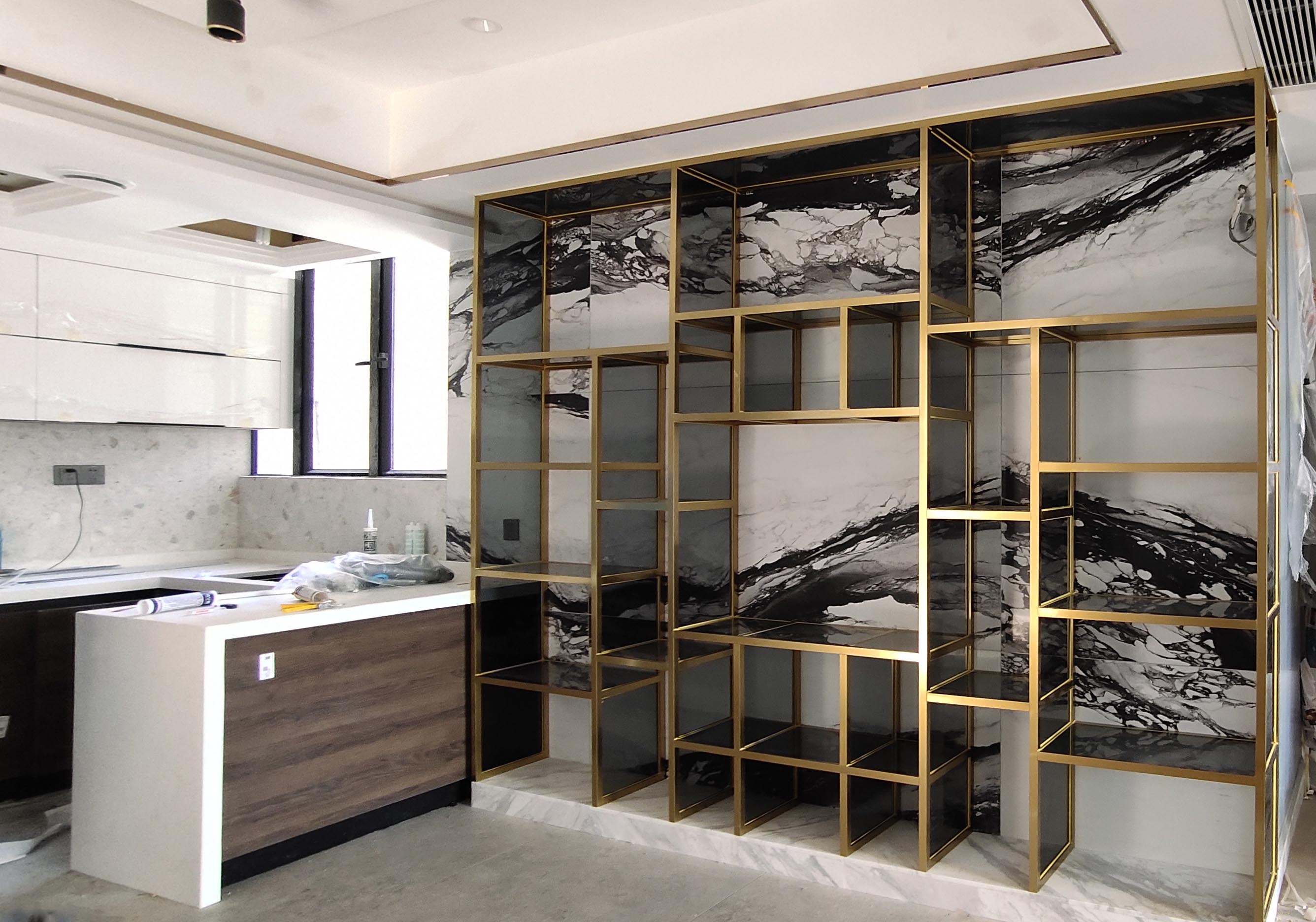 不銹鋼裝飾展柜 不銹鋼裝飾展柜